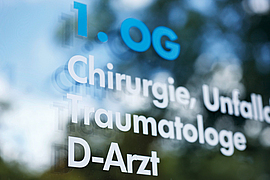 Eingang D-Arzt Eingang D-Arzt