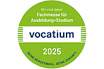 Siegel für Aussteller der Vocatium 2025